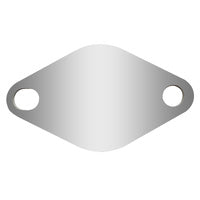 EGR Blanking Plate Fit For Nissan Navara D40 euro 5 spec 2.5L TD Steel 2011-ON