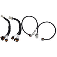4 PCS Coil Pack Relocation Kit w/Coil Harness & Extension D580 Fit For LS1 LS6 LSX