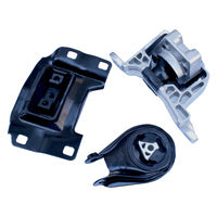 Fit For Mazda 3 2.0L MZR BK BL Rear 2004-ON For Ford Focus LS LT LV LW 2.0L 2005-2011 3 Pcs Engine Mount Kit Petrol