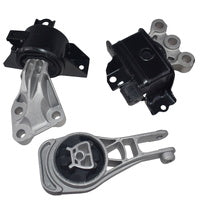 3 Pcs Engine Mount Kit Fit For Holden Barina TM 1.6L F16D4 Auto 2011-2019