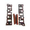Inlet/Intake Manifold Gasket Set Fit Holden Commodore V6 3.8L VT VU VX VY 98-04 Red Rubber Seal