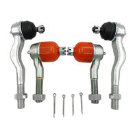 4 x Tie Rod Ends Inner & Outer Fit For Mitsubishi Triton MK 4WD 1996-2006