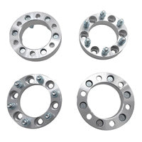 4 Pcs 6 x 139.7 Wheel Spacers 30mm 1.25" 6 Stud Fit For Toyota Land Cruiser For Mitsubishi Montero For Hummer H3
