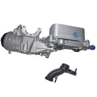 For Dodge Nitro KA Holden Colorado RG Jeep Cherokee KK Wrangler JK 2.8L ENS ENR LWH LWN 12633976 55488257 Oil Cooler & Filter Assembly With Gaskets