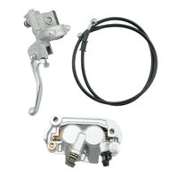 Front Brake Caliper Master Cylinder &amp; Hose Assy Fit For Yamaha YZ65 YZ80 YZ85