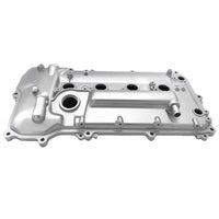 Aluminium Valve Rocker Cover &amp; Gasket Fit For Toyota Corolla ZRE152 1.8L 2ZR-FE 2007-2013