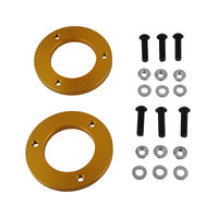 10mm Aluminium Strut Spacers 20mm Yellow Lift Kit Fit For Holden Colorado RG 11/2011-ON
