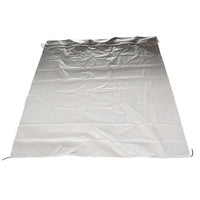 10 Ft Gray Fade Awning Vinyl Replacement Fabric Caravan Roll Out Awning