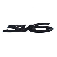Fit For Holden Commodore VE VF Ute Sedan Wagon Rear Gloss Black SV6 Badge