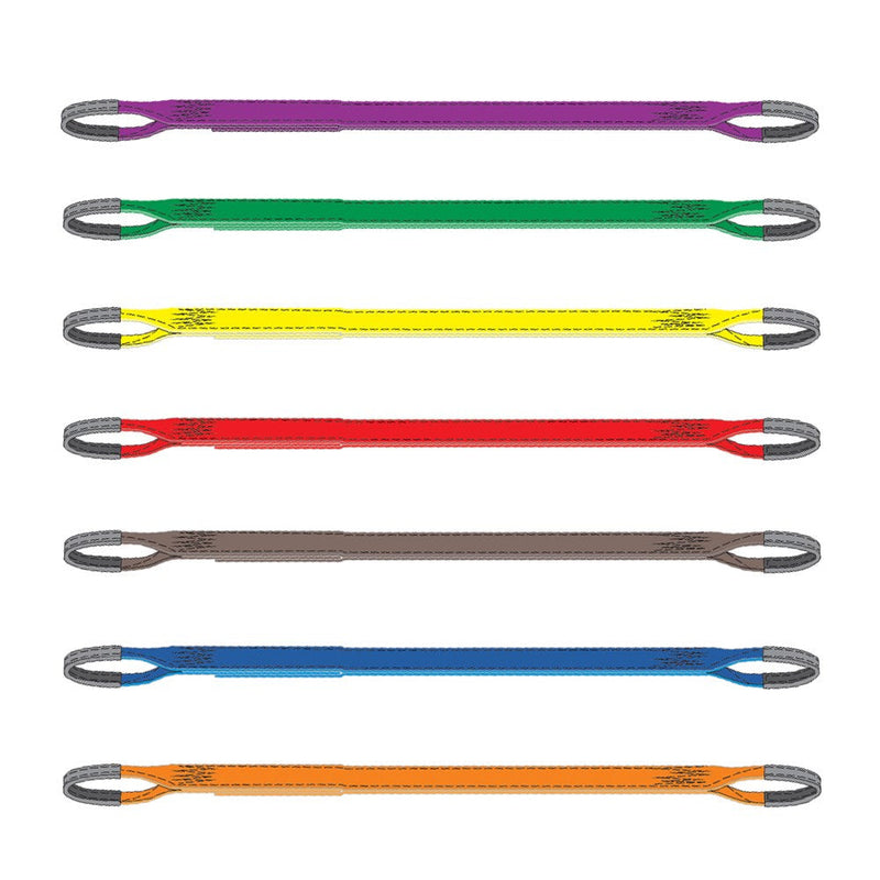 Beaver Flat Sling 2Ply 4000Kg X4M FS-2-4000X4