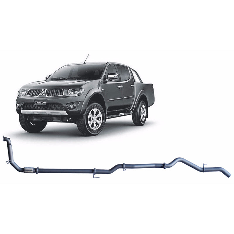 Redback Extreme Duty Exhaust 3in Turbo Back (No Cat & No