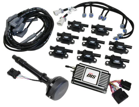 MSD 601513 DIS Direct Ignition System Kit - Black