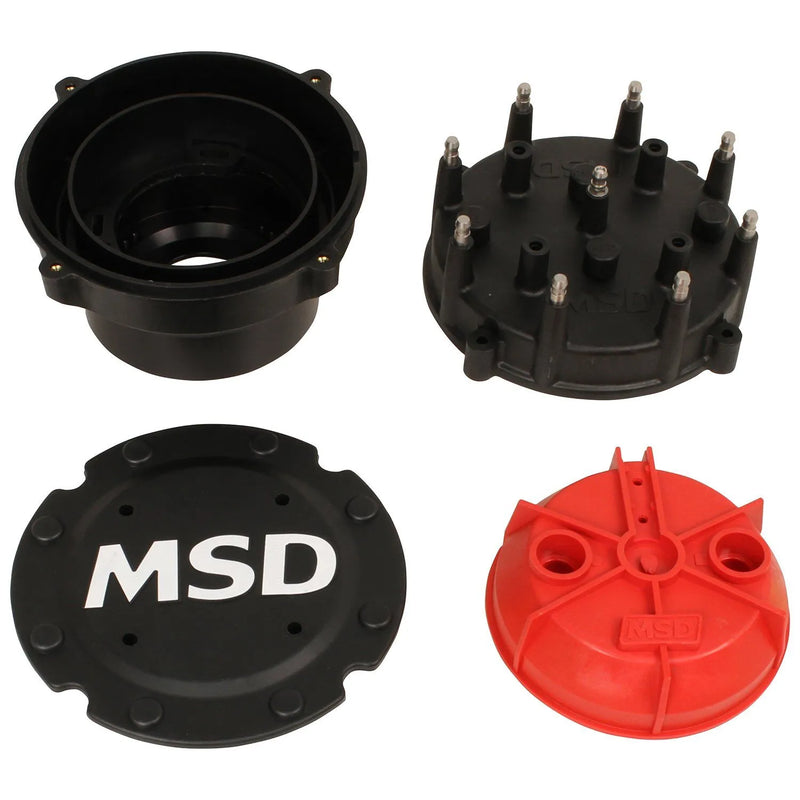 MSD 74553 Black Pro-Cap-A-Dapt Kit, Fits Band Clamp Pro
