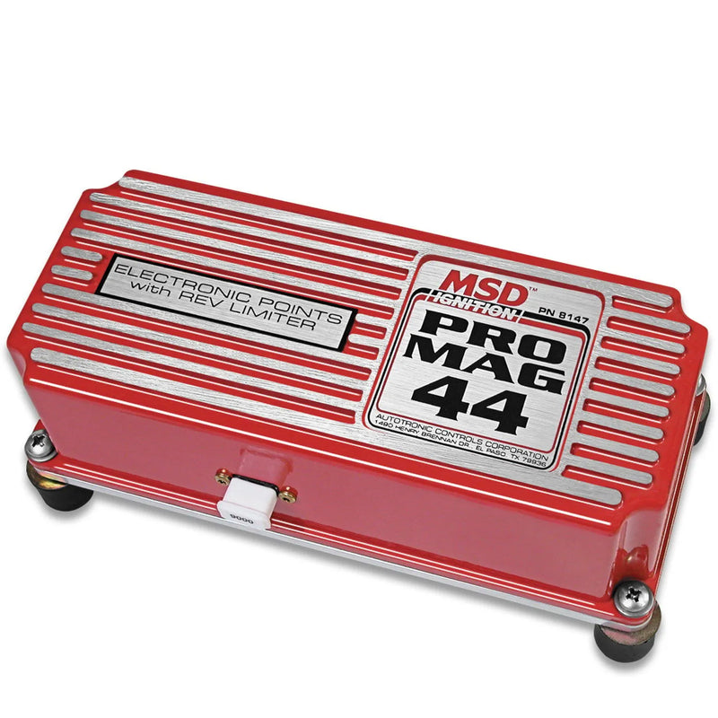 MSD 8147 Pro Mag 44 Amp Electronic Points Box - Red The