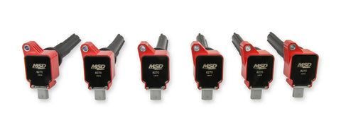 MSD 82706 Ignition Coil - Ford EcoBoost - 3.5L V6 - Red -