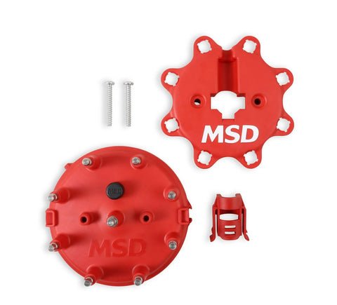MSD 8408 Ford HEI Distributor Cap The Ford-style cap has