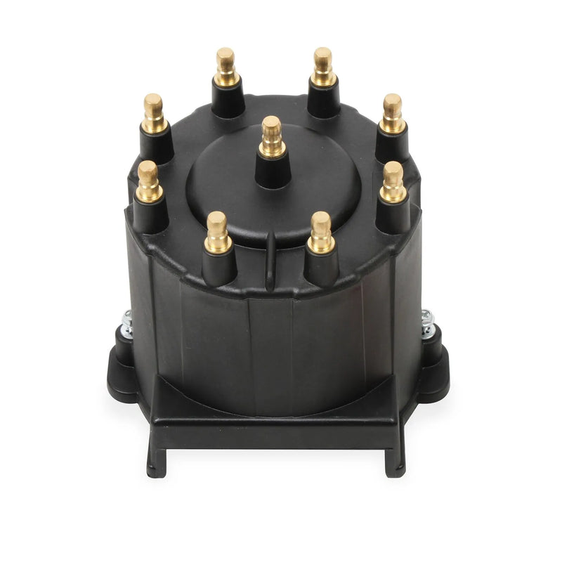 MSD 84263 Black Distributor Cap, GM HEI, Late Model, Ext