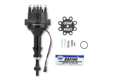 MSD 857831 Black Distributor, Ford 351W, Pro-Billet