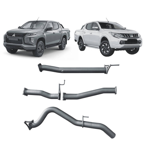 Redback Extreme Duty Exhaust 3in DPF Back (No Cat & No