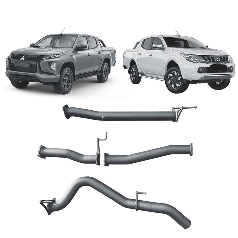 Redback Extreme Duty Exhaust 3in DPF Back (No Cat & No