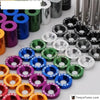 All Turbo / Engine / Motor Swap 6Mm Racing 1" Billet Hood Vent Spacer Riser Kits