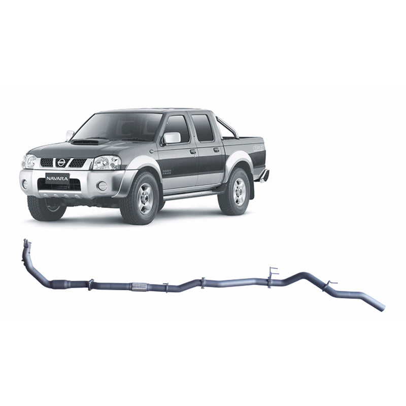 Redback Extreme Duty Exhaust 3in Turbo Back (With Cat &