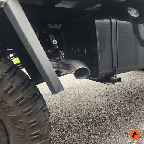 Torqit 4in Exhaust Brake Back Performance Exhuast for