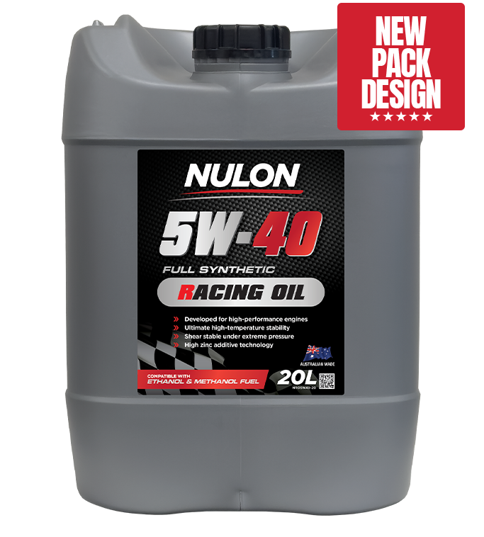Nulon Full Synthetic 5W40 Racing Oil 20L NRO5W40-20