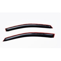 Black Weather Shields Window Visor For FORD FALCON FG UTE XR6 XR8 2008-2020
