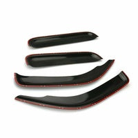 Black Weather Shields Window Visor For Toyota Hilux KZN165 LN167 LN172 Ute 2001-2004