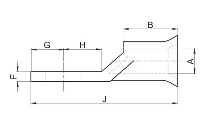Carrol Cable Lug 50-10 Was Qs50-10 QCU50-10
