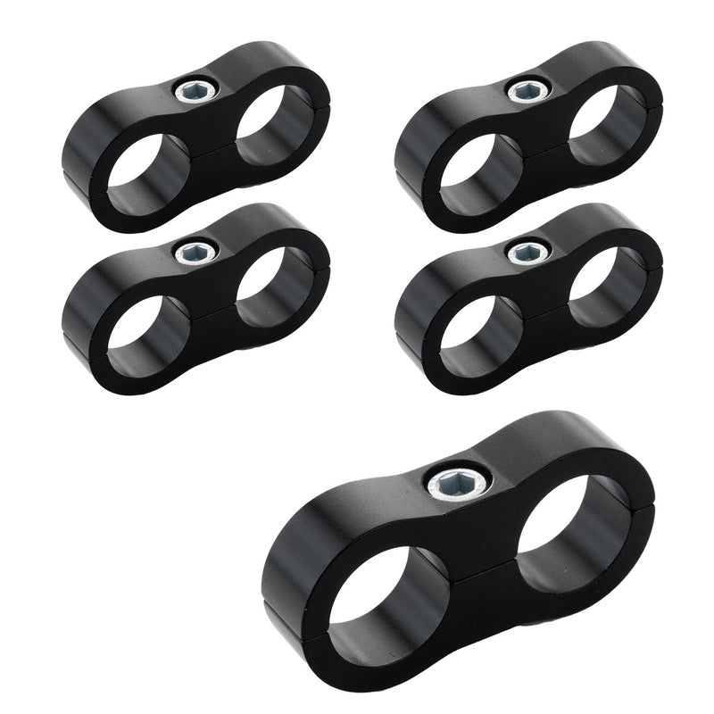 Proflow Billet Hos Clamp #12 Blk 19Mm Hol PFE156-12BK