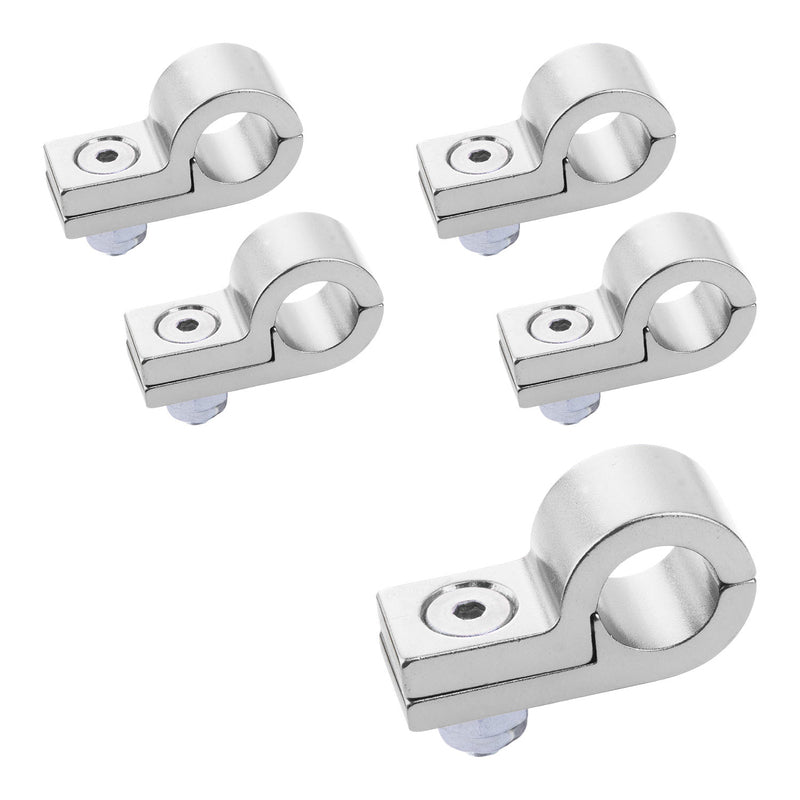 Proflow Billet P Clamp Silver # 4 PFE157-04P