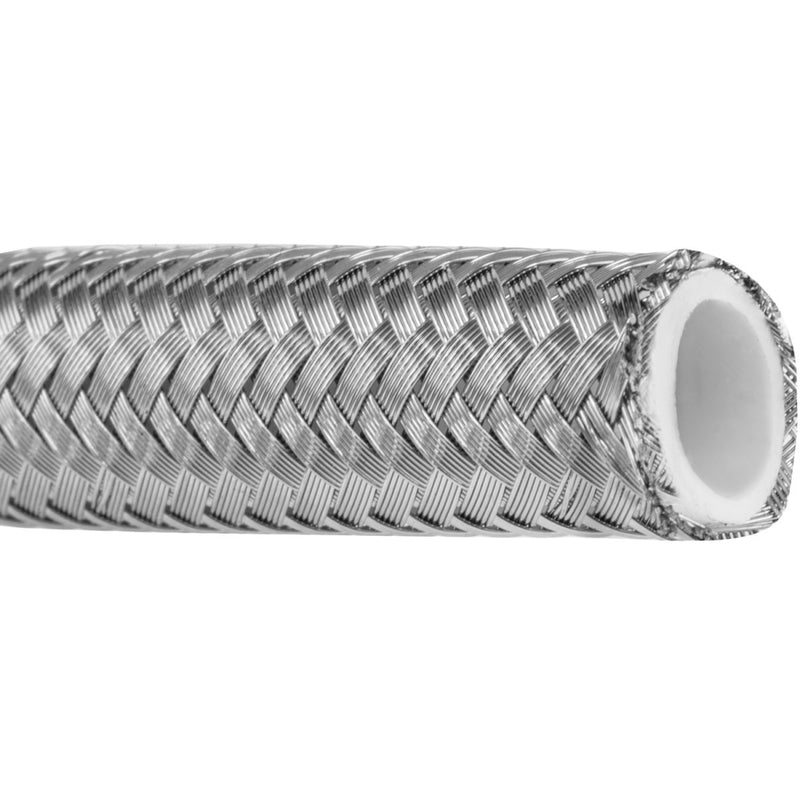Proflow Ss Teflon Braided Hose # 8 Per Mt PFE200-08