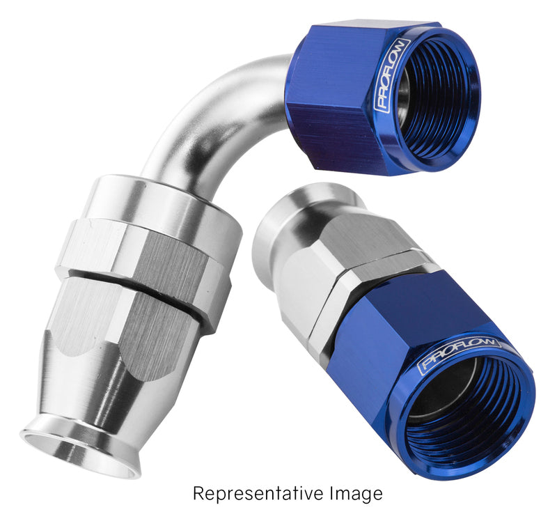Proflow # 4 90 Degree Hose End Alloy PFE203-04D
