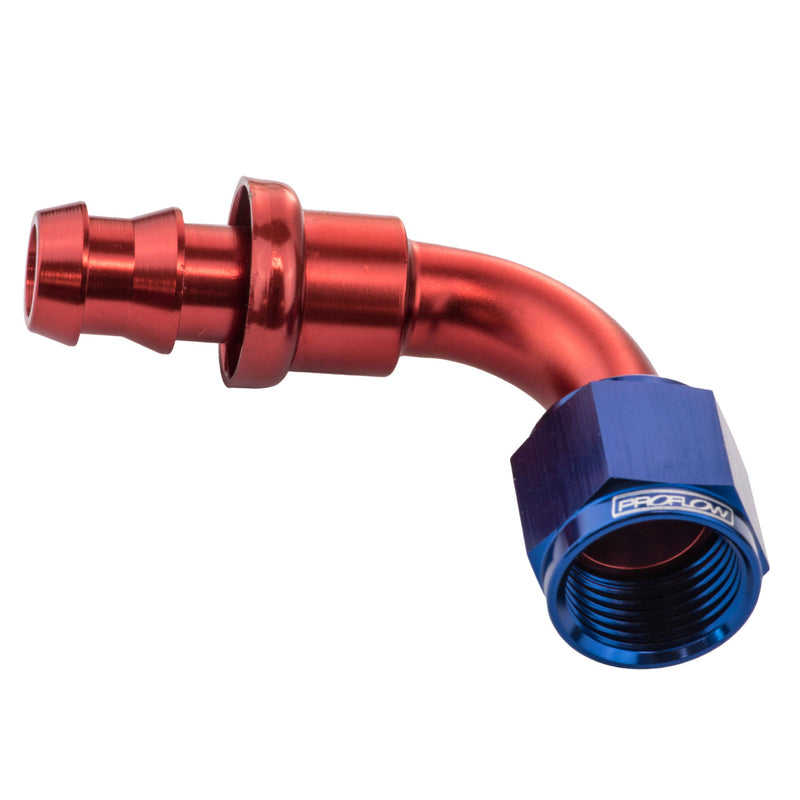 Proflow 90 Deg Push On Hose End # 4 PFE403-04