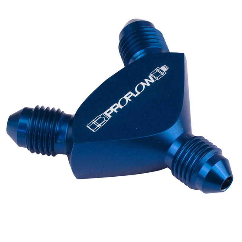 Proflow Y Adt # 3 Male To # 3 Malex 2 Blu PFE930-03-03B