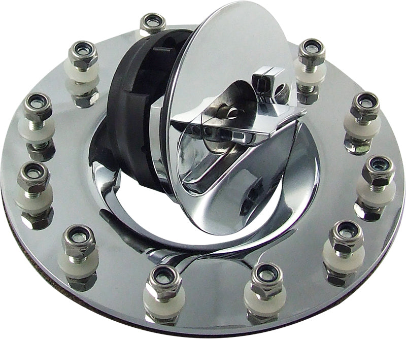 Proflow Polished Alloy Cap With Mount Kit PFEFC001