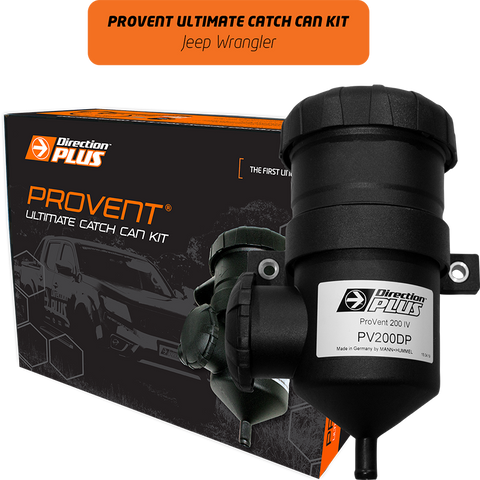 Direction Plus Jeep Wrangler JK 2.8L ProVent Catch Can