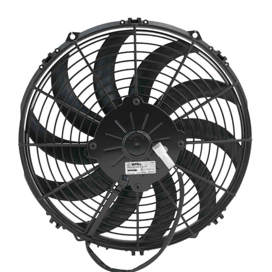 Spal 12in Fan Skew Blade Push 12V (938CFM) (52mm Deep)