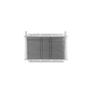 PWR Trans Oil Cooler - 280 X 150 X 19mm (1/2in Hose Barb)