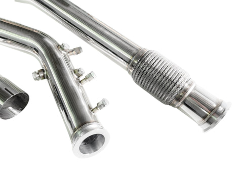 Toyota Fortuner (2015+) 2.8L TD 3" Stainless DPF-Delete Pipe - Image 2