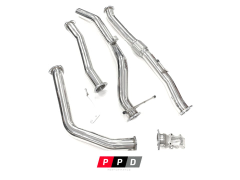 Nissan Navara (1997-2008) D22 3.0L TD 3" Stainless Steel Turbo Back Exhaust System - Image 2