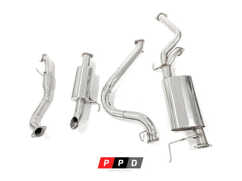 Toyota Landcruiser 100 Series (1998-2007) Petrol 4.7 V8 Cat Back Exhaust - Image 2