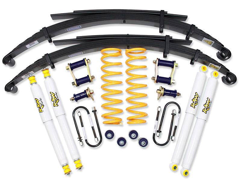 RAW 4x4 2 Inch 50mm RAW Nitro 4x4 Load Lift Kit to suit