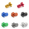 Universal 8mm Anodized Billet Aluminum Clutch Cable Adjuster Set Generic