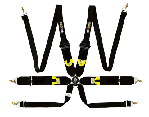 Autotecnica FIA (Hans) 6-Point Racing Harness Quick