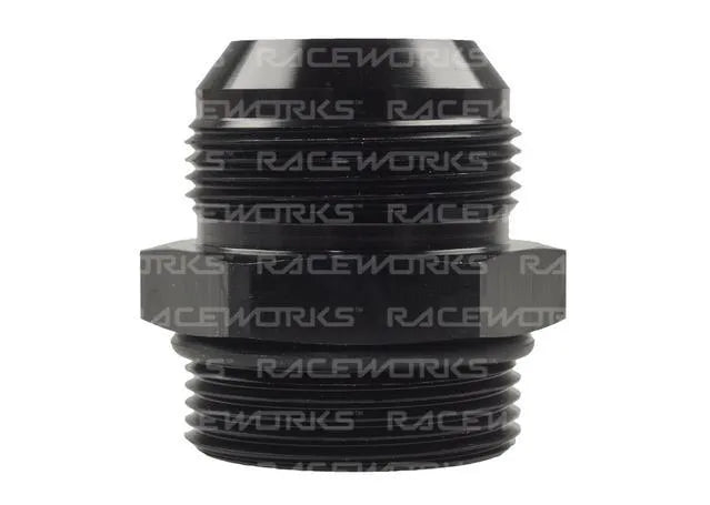 Raceworks RWF-920-20-16BK Male Flare An-20 To O-Ring Boss