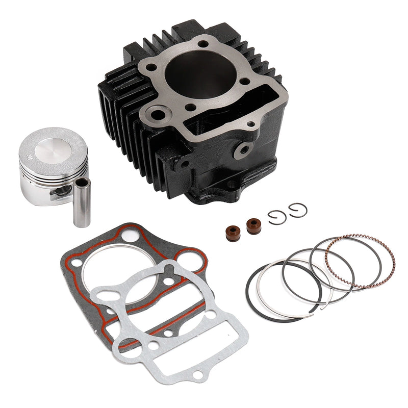 Powersports Pro Cylinder Piston Gasket Kit 52.4mm for Italika XT 110 2011-2015 AT 110 AX 110
