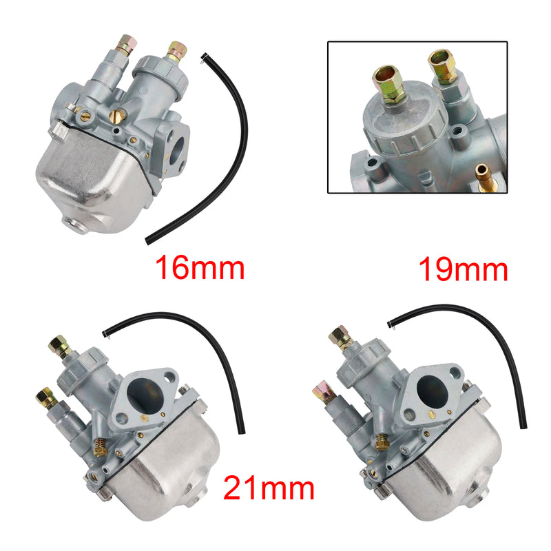 Powersports Pro Carburetor Carb for Simson S50 S51 S53 S60 S70 S80 S83 SR50 SR80 KR51 13149-00S 16mm 19mm 21mm